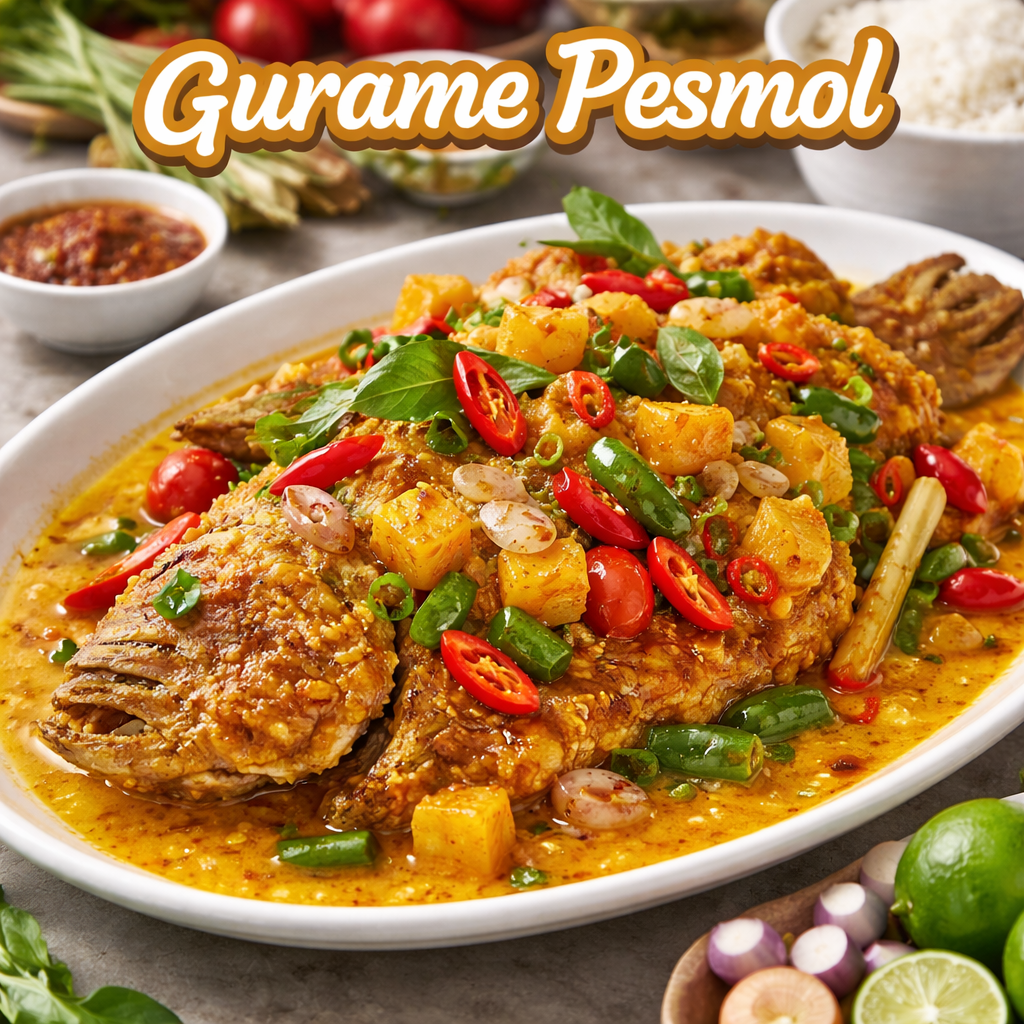 Gurame pesmol Mang Engking